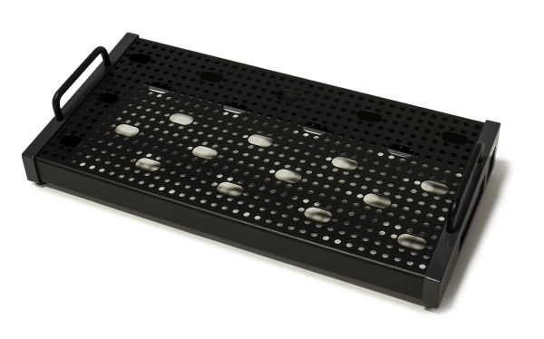 Temple Audio Design Solo 18 Pedalboard, Gunmetal Grey